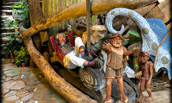 Kidlat Tahimik Magallanes, Marilyn, Mickey y fray Dámaso. 500 años de conquistadores RockStars