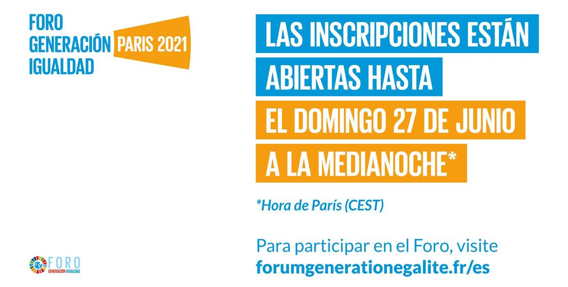 Foro generación igualdad
