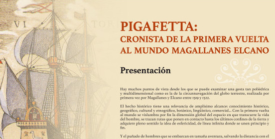 Fragmento del panel de presentación