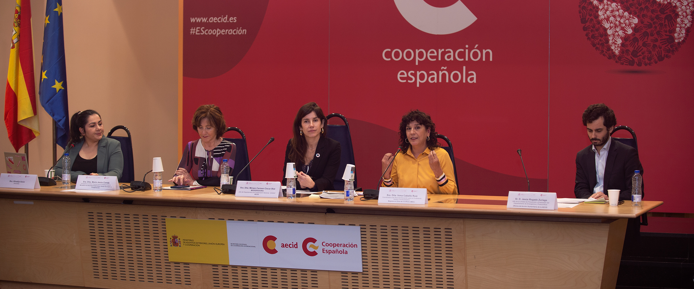 El diálogo “La Lucha contra la violencia de género en los contextos humanitarios” protagoniza la conmemoración del Día Internacional de la Eliminación de la Violencia contra la Mujer en la AECID